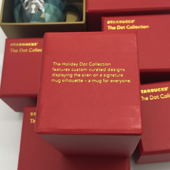 Starbucks The Dot Collection 3oz Mini Coffee Espresso Mugs Set of 6 - Picture 6 of 7